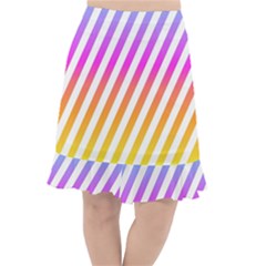 Abstract-lines-mockup-oblique Fishtail Chiffon Skirt