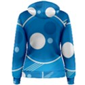 Background-blue-modern-creative Women s Pullover Hoodie View2