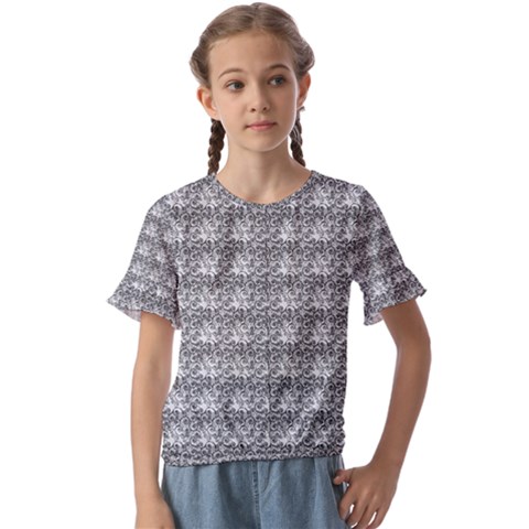 Digitalart Kids  Cuff Sleeve Scrunch Bottom Tee by Sparkle