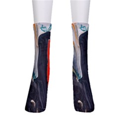 Art-modern-painting-background Crew Socks