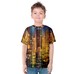 Skyline-light-rays-gloss-upgrade Kids  Cotton Tee