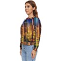 Skyline-light-rays-gloss-upgrade Women s Long Sleeve Raglan Tee View2