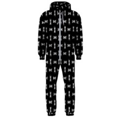 Fantasy Ethnic Caricature Motif Pattern Hooded Jumpsuit (men) by dflcprintsclothing