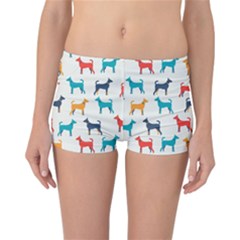 Animal-seamless-vector-pattern-of-dog-kannaa Reversible Boyleg Bikini Bottoms by nate14shop