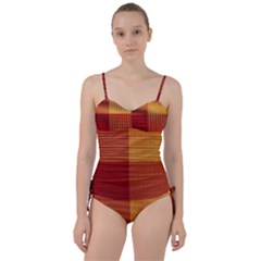 Tablecloth Sweetheart Tankini Set