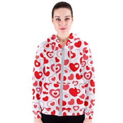 Cards-love Women s Zipper Hoodie