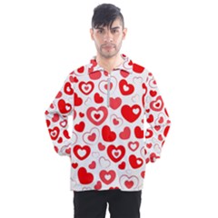 Cards-love Men s Half Zip Pullover