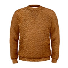 Leather Brown  Men s Sweatshirt by artworkshop