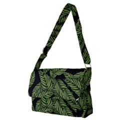  Leaves  Full Print Messenger Bag (m) by artworkshop