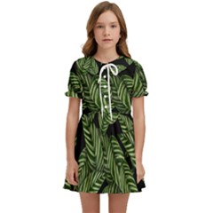  Leaves  Kids  Sweet Collar Dress by artworkshop