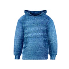 Jeans Blue  Kids  Pullover Hoodie by artworkshop