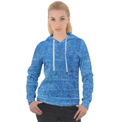 Jeans Blue  Women s Overhead Hoodie