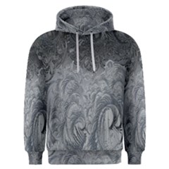 Ice Frost Crystals Men s Overhead Hoodie by artworkshop