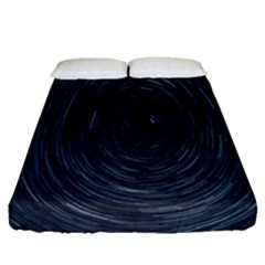  Stars Rotation  Fitted Sheet (queen Size) by artworkshop