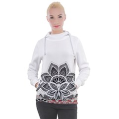 Im Fourth Dimension Black White Women s Hooded Pullover by imanmulyana