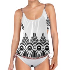 Im Fourth Dimension Black White 5 Tankini Set by imanmulyana