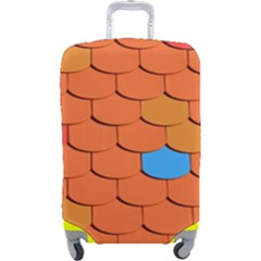 Phone Wallpaper Roof Roofing Tiles Roof Tiles Luggage Cover (large) by artworkshop