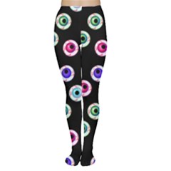 Eye Halloween Pattern Tights by designsbymallika