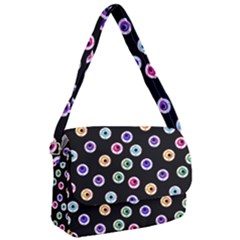 Eye Halloween Pattern Courier Bag by designsbymallika