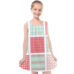 Christmas Greeting Card Design Kids  Cross Back Dress by nate14shop