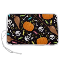 Halloween Pattern 3 Pen Storage Case (m) by designsbymallika