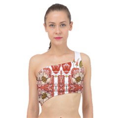 Im Fourth Dimension Colour 13 Spliced Up Bikini Top  by imanmulyana