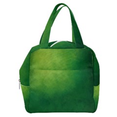 Light Green Abstract Boxy Hand Bag