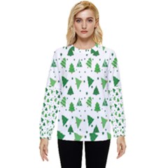 Christmas-trees Hidden Pocket Sweatshirt by nateshop