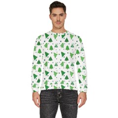 Christmas-trees Men s Fleece Sweatshirt