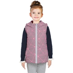 Triangle Kids  Hooded Puffer Vest by nateshop