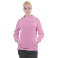 Background Pink Modern Women s Hooded Pullover