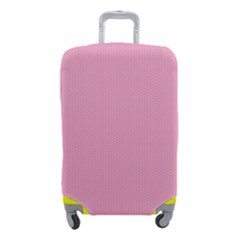 Background Pink Modern Luggage Cover (small)