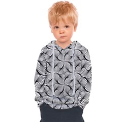 Abstract-gray Kids  Overhead Hoodie