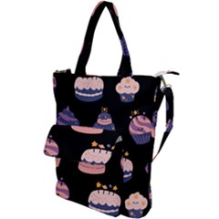 Birthday-cake Shoulder Tote Bag by nateshop