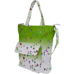 Effect Shoulder Tote Bag by nateshop