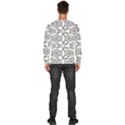 Pattern-white Men s Fleece Sweatshirt View4