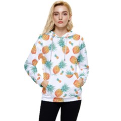 Pineapple Women s Lightweight Drawstring Hoodie by nateshop