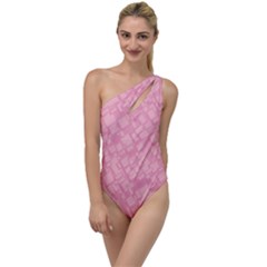 Pink To One Side Swimsuit