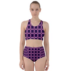 Seamless-box Puple Racer Back Bikini Set by nateshop