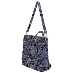 Abstract Kaleido Crossbody Backpack by kaleidomarblingart