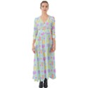 Dungeons and Cuties in Blue Button Up Boho Maxi Dress View1