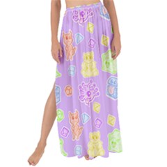 Dungeons And Cuties Maxi Chiffon Tie-up Sarong by thePastelAbomination