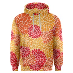 Background Colorful Floral Men s Overhead Hoodie