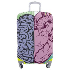 Brain Heart Balance Luggage Cover (medium) by Sapixe