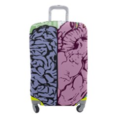 Brain Heart Balance Luggage Cover (small) by Sapixe