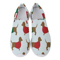 Dachshund Women s Slip On Sneakers by nateshop