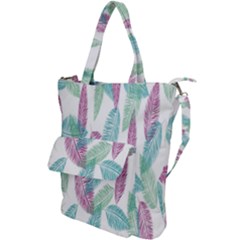 Feathers Shoulder Tote Bag by nateshop