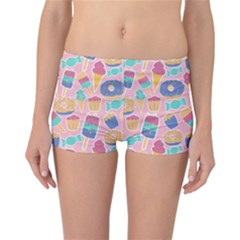 Ice-cream Reversible Boyleg Bikini Bottoms by nateshop