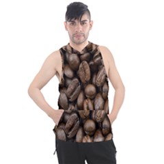 Black Coffe Men s Sleeveless Hoodie