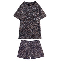 Coffee-beans Kids  Swim Tee And Shorts Set by nateshop